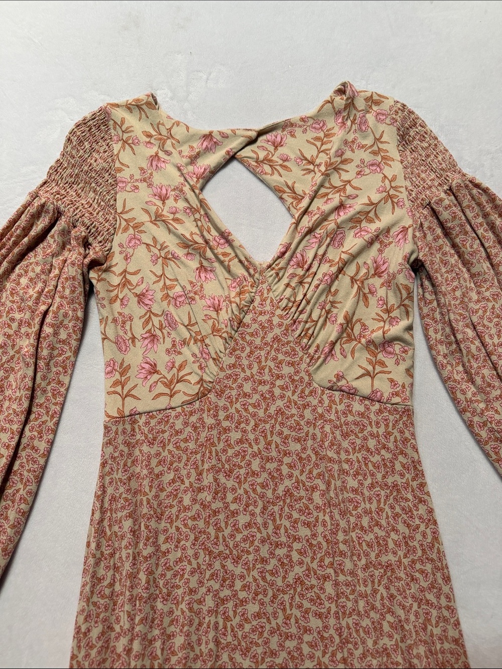 Free People Love Story pink maxi dress garden party - Picture 5 of 11